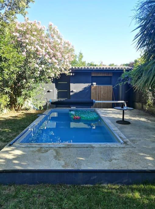 Echoppe Bordelaise Avec Jardin Et Piscine Villa เบกเลส์ ภายนอก รูปภาพ